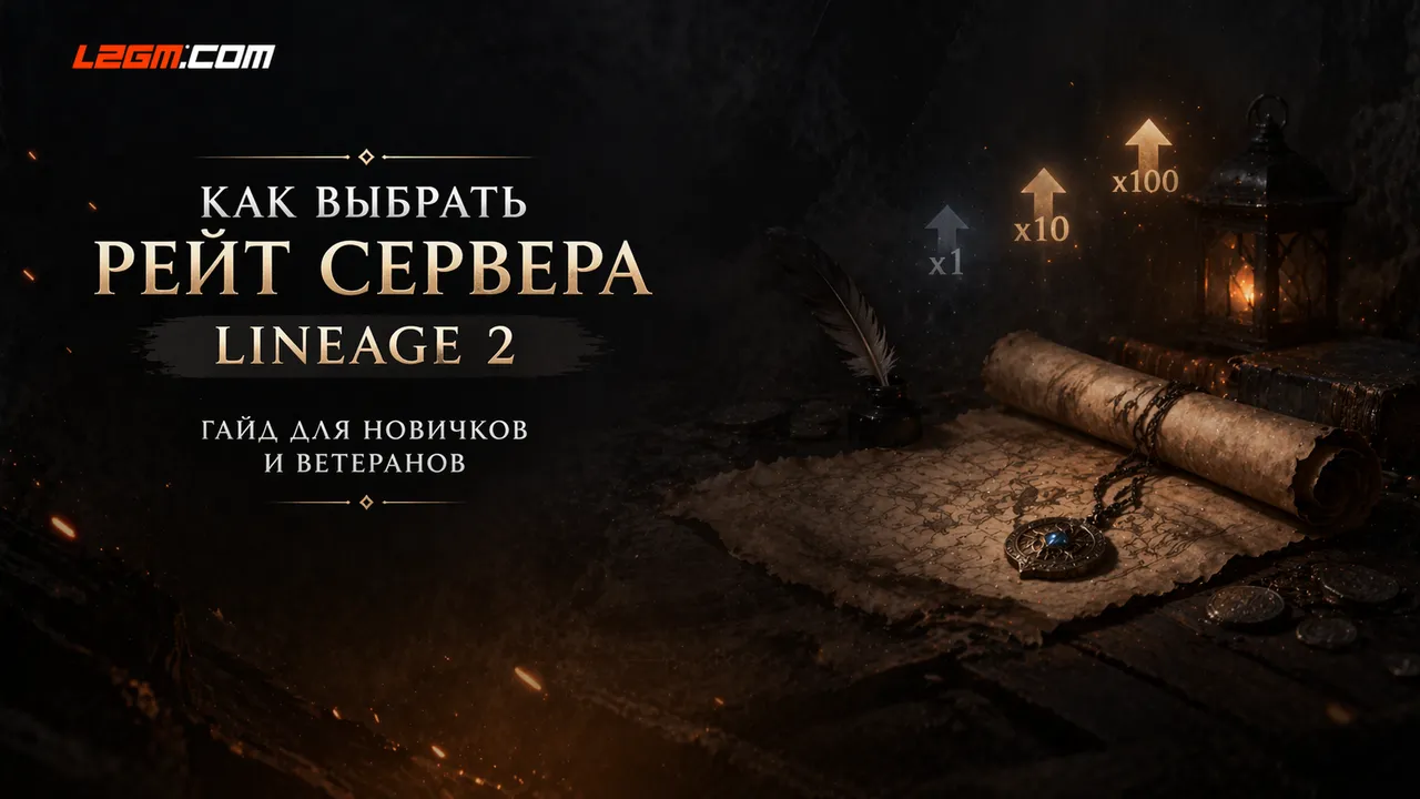 Как выбрать рейт сервера Lineage 2 — гайд для новичков и ветеранов
