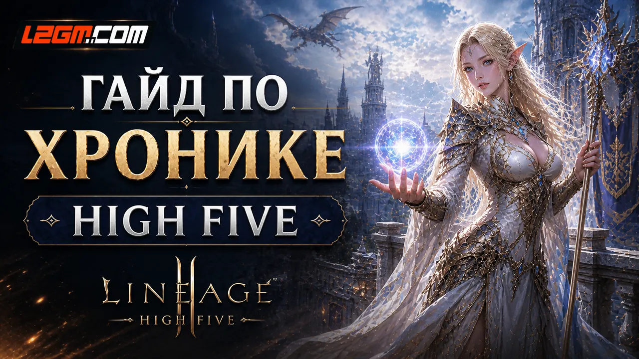 High Five Lineage 2 — полный гайд по хронике