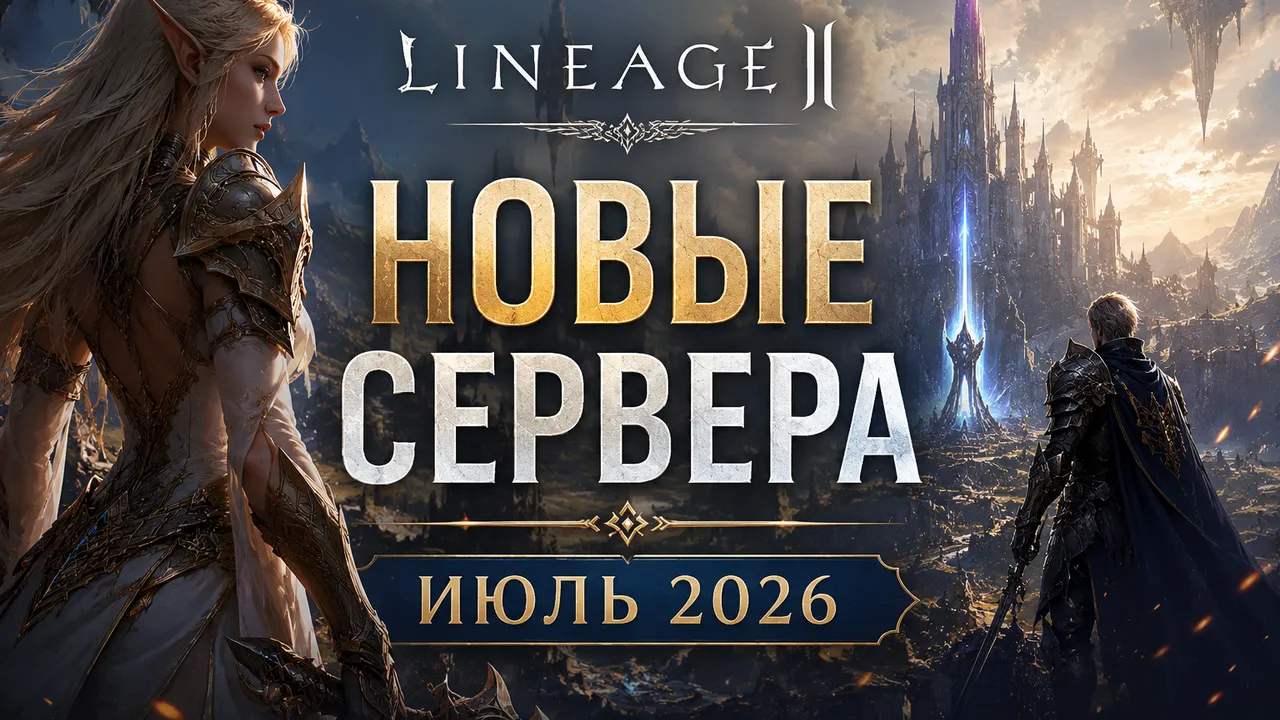 Новые сервера Lineage 2 в июле 2026 — анонсы открытий