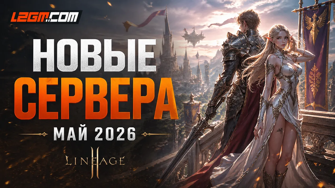 Новые сервера Lineage 2 в мае 2026 — анонсы открытий