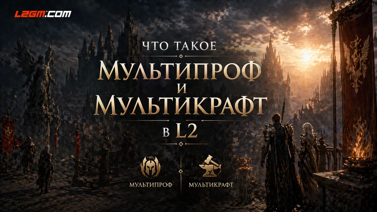 Мультипрофа и мультикрафт в Lineage 2 — что это и зачем нужно