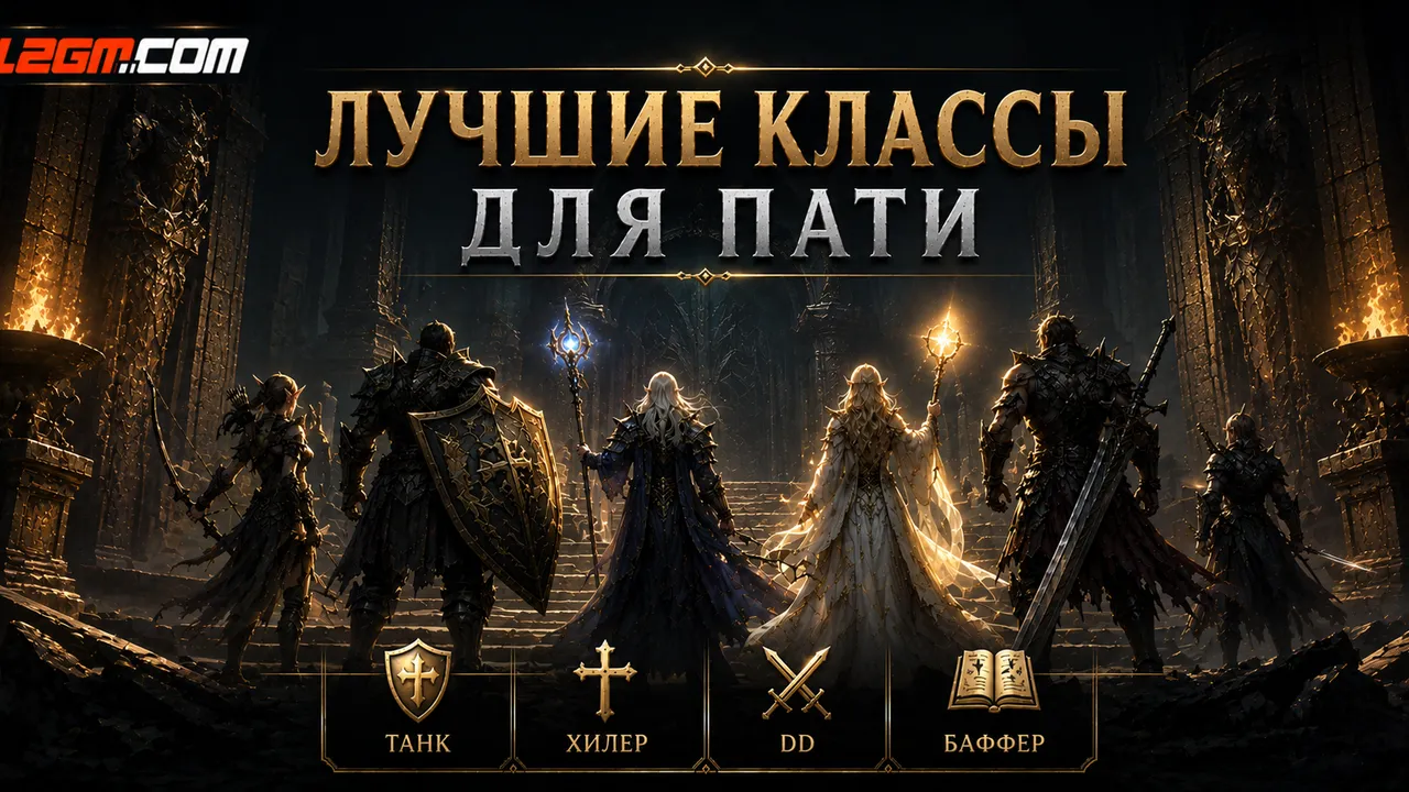 Лучшие классы для групповой игры в Lineage 2 — топ пати-классов 2026
