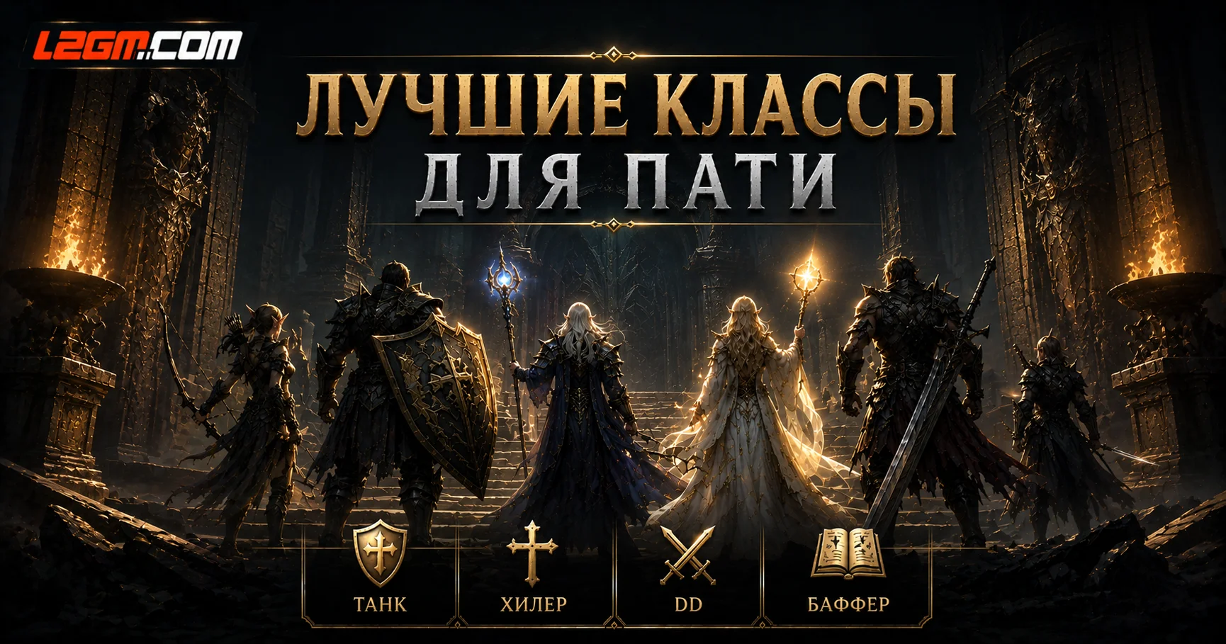 Лучшие классы для групповой игры в Lineage 2 — топ пати-классов 2026